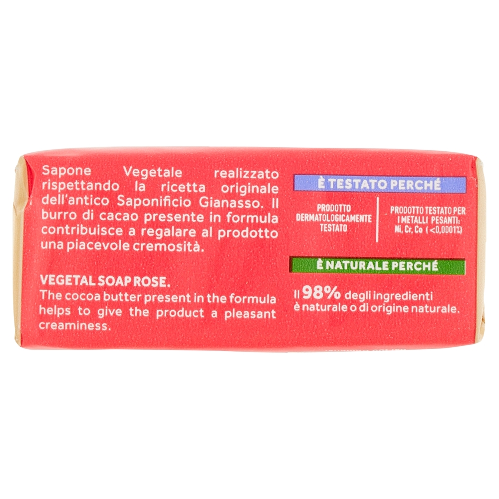I Provenzali Saponetta Vegetale profumata alla Rosa 125 g